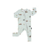 Footless Sleeper w/ Fold-over Cuffs - Tractors