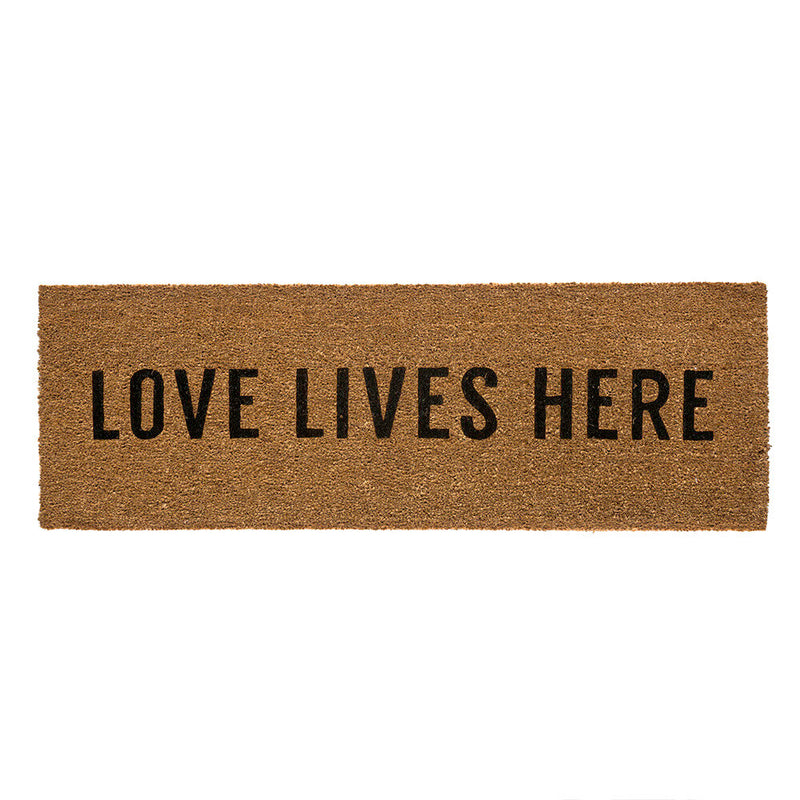 Love Lives Here Doormat