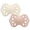 Pacifier - Infinity - Ivory/Blush - Anatomical Nipple