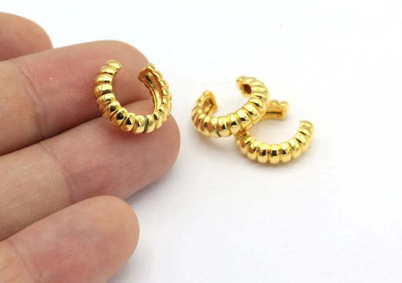 24K Gold Plated Shiny Ear Cuff