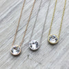 Luxe Swarovski Crystal Necklace - Gold