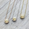 Luxe Swarovski Crystal Necklace - Silver