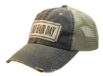 Bad Hair Day Distressed Trucker Hat Baseball Cap