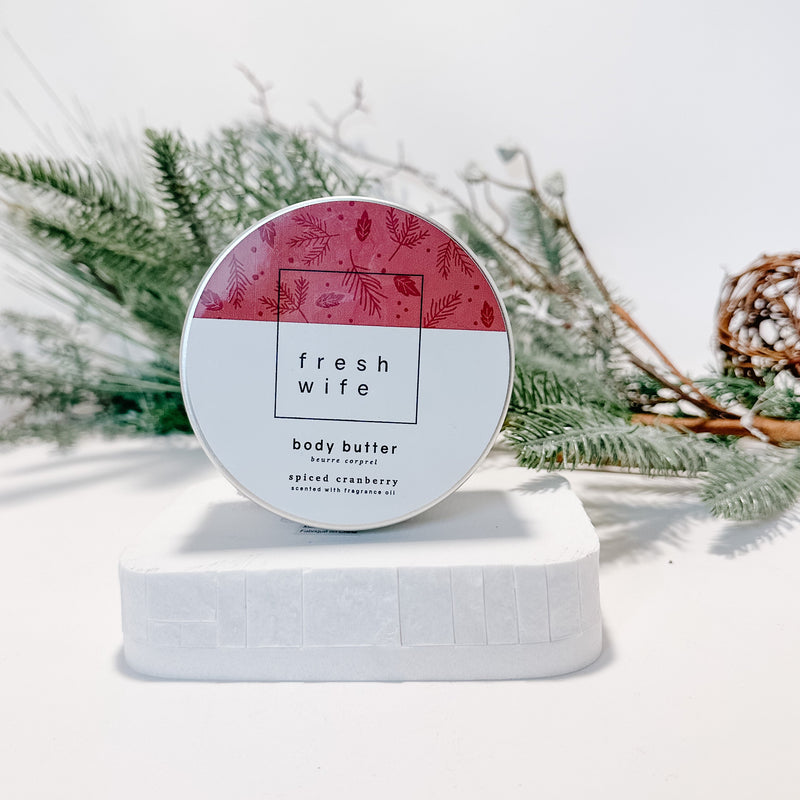 Spiced Cranberry Body Butter