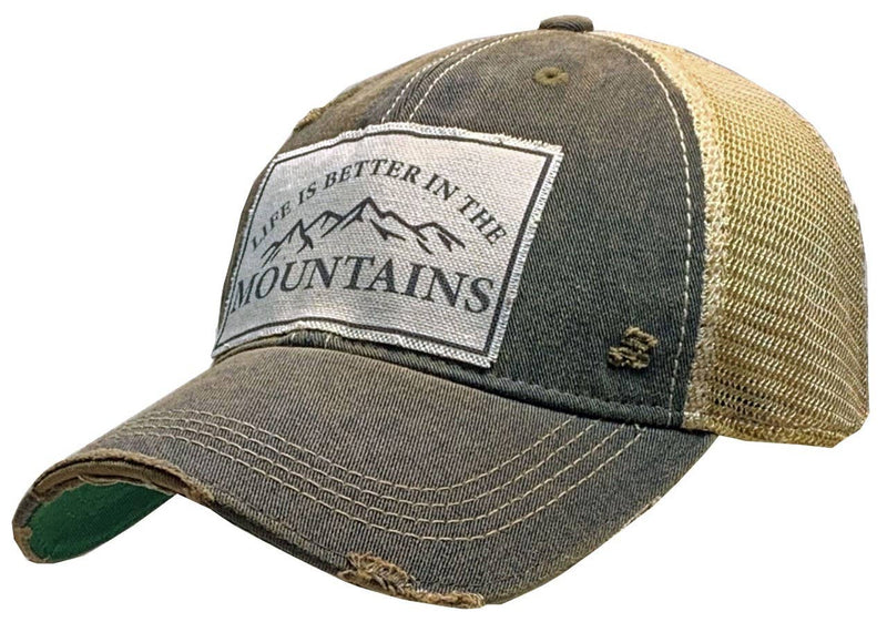 Life is Better in the Mountains Trucker Hat Baseball Cap