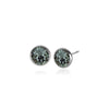 Luxe Swarovski Crystal Stud Earring - Silver