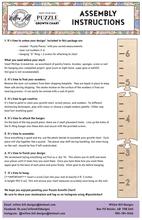 Paint Your Own Puzzle Growth Chart