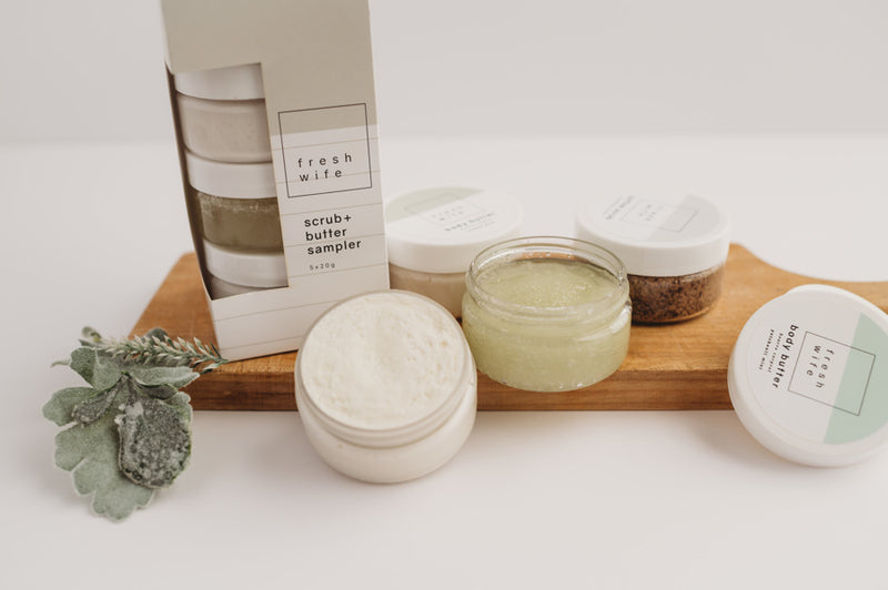 Scrub and Butter Sampler