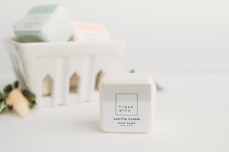 Vanilla Cream Bath Bomb