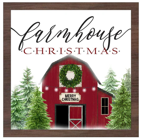 Farmhouse Christmas Sign