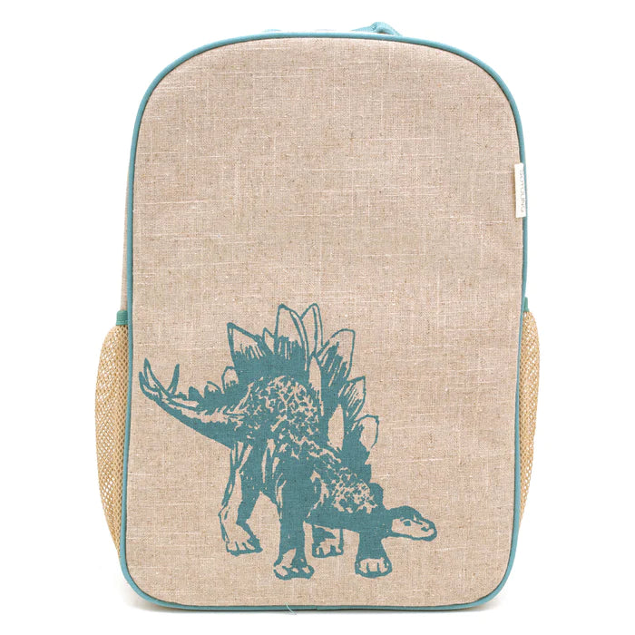 Green Stegosaurus - Grade School Backpack