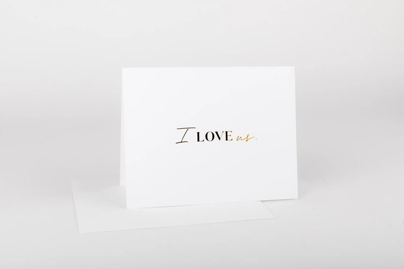 Card - I Love Us