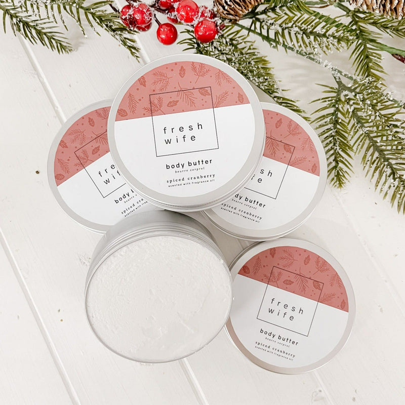 Spiced Cranberry Body Butter