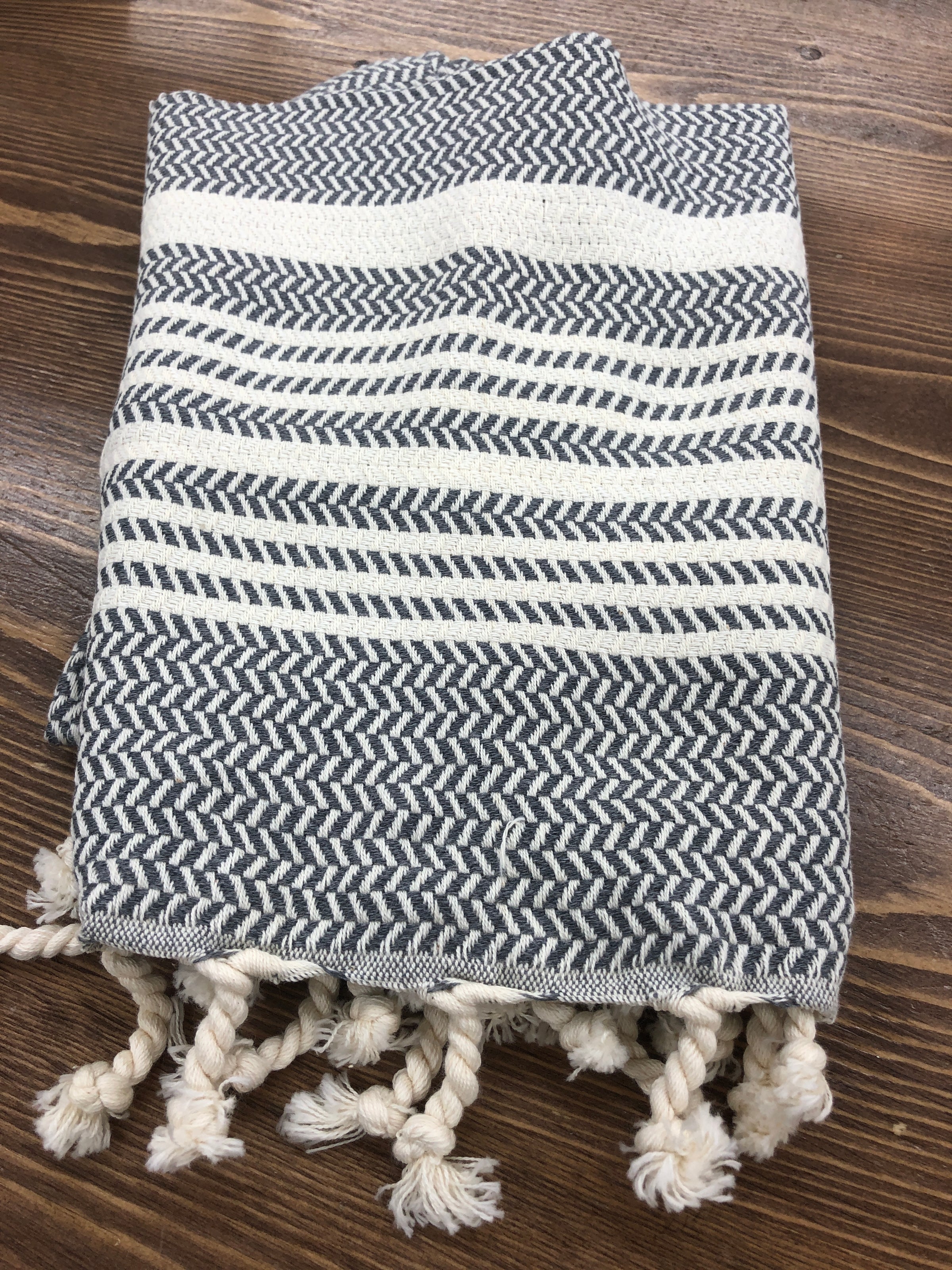 Hand Towel - Hasir - Slate