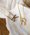 Initial Necklace - G