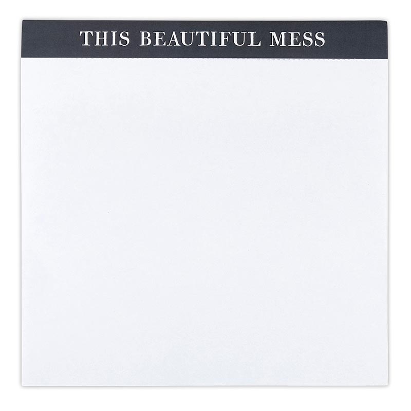 Square Paper Block - Beautiful Mess
