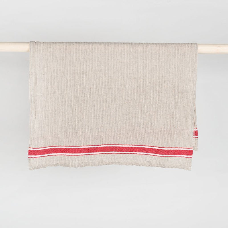 Hand Towel - Linen - Rouge