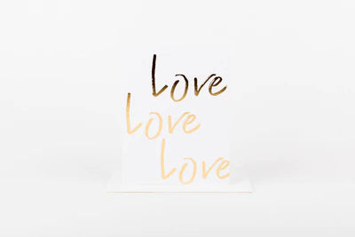 Card - Love, Love, Love