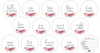 Newborn Milestone Set - Bright Floral Numbers