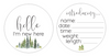 Newborn Milestone Set - Forest