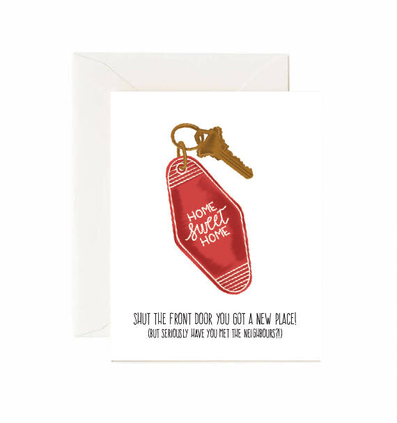 Card - Shut The Front Door