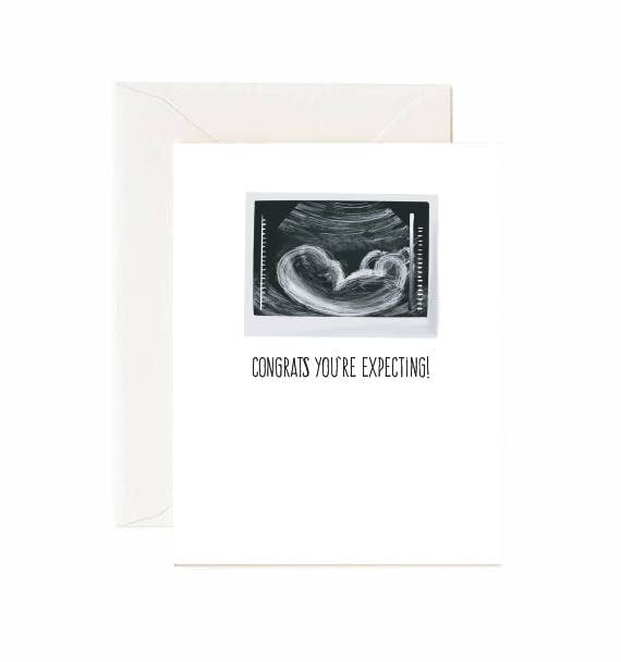 Card - Congrats You're Expecting! -Greeting Card