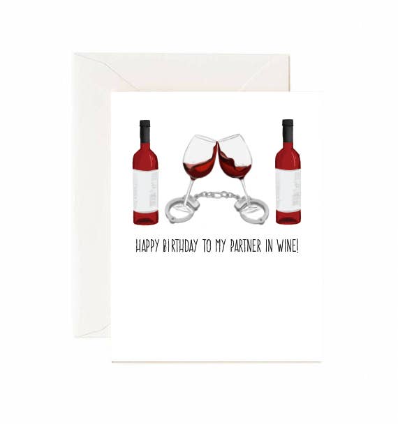 Happy Birthday To My Partner In Wine