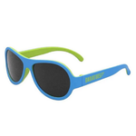 Aviator Sunglasses - Blue/Lime Combo