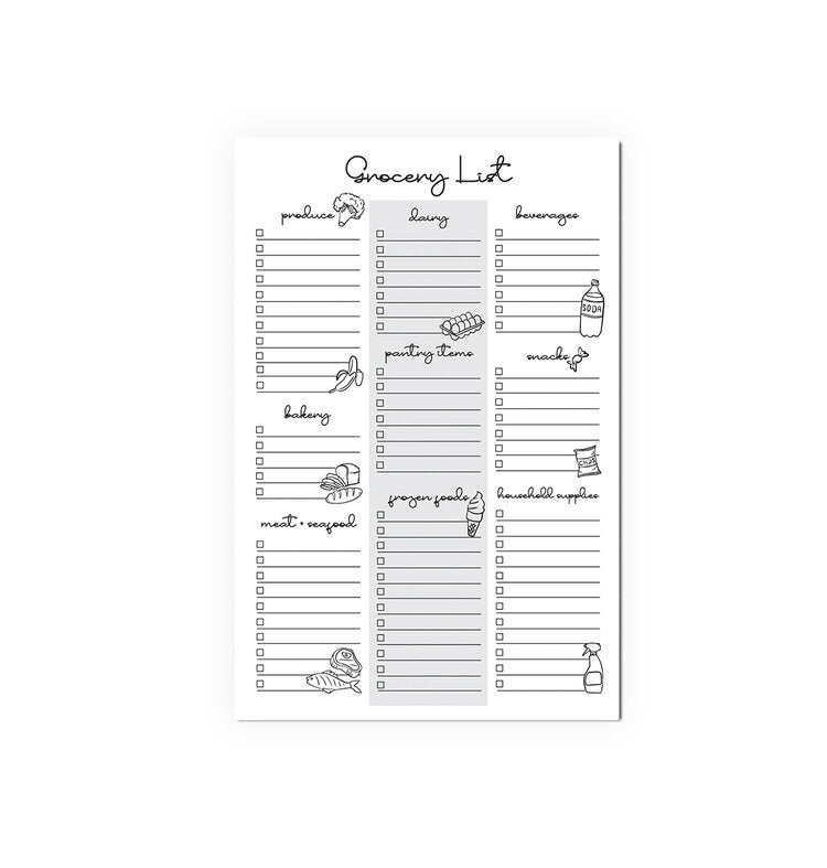 Notepad - Grocery List