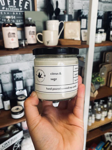 Candle - Citrus & Sage - 7.75 Oz Jar