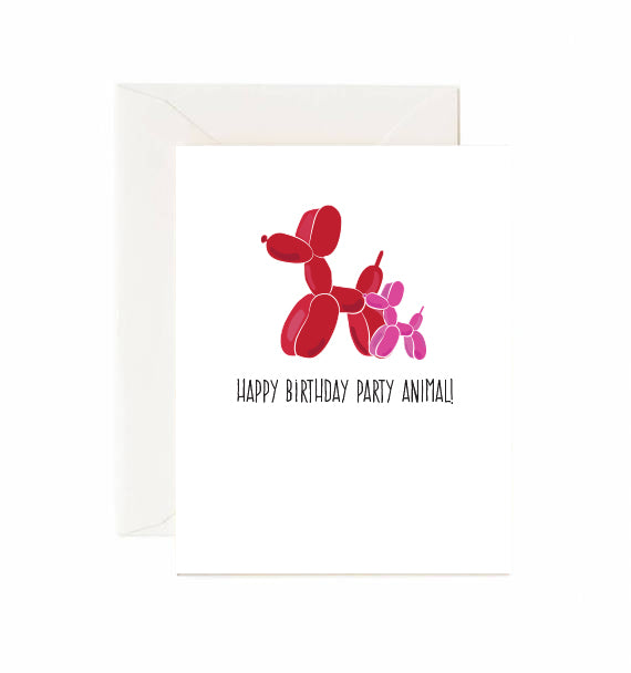 Card - Happy Birthday Party Animal